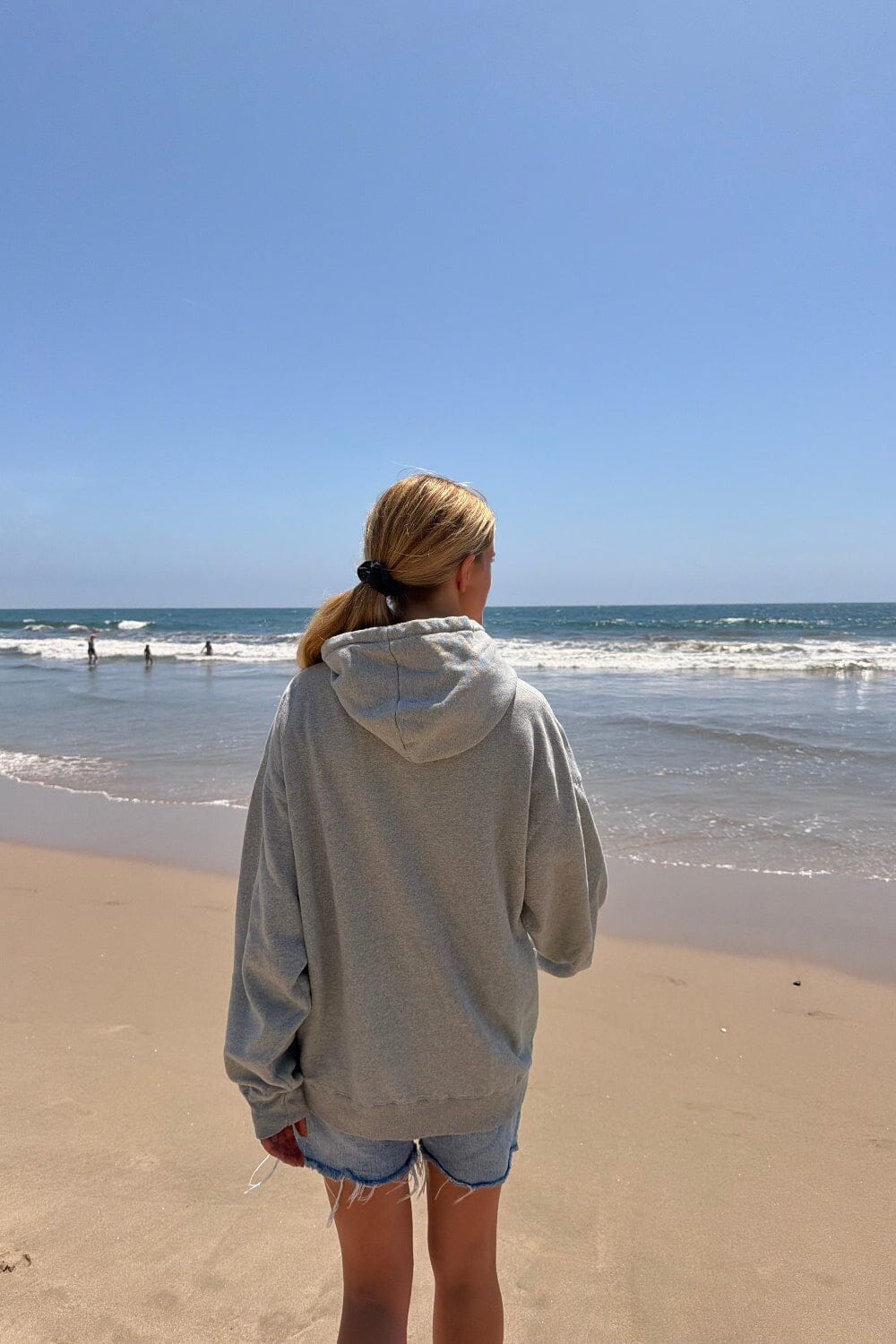 Christy New York Hoodie | Heather Grey / Oversized Fit