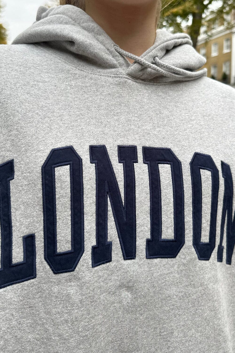 Christy London Hoodie | Light Heather Grey / Oversized