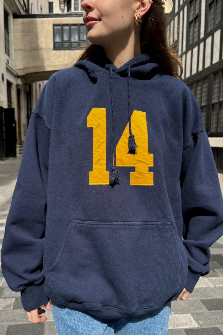 Christy 14 Hoodie | Classic Navy / Oversized Fit