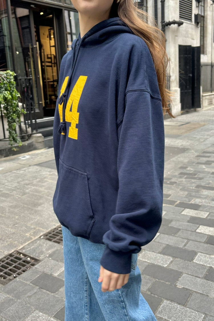 Christy 14 Hoodie | Classic Navy / Oversized Fit