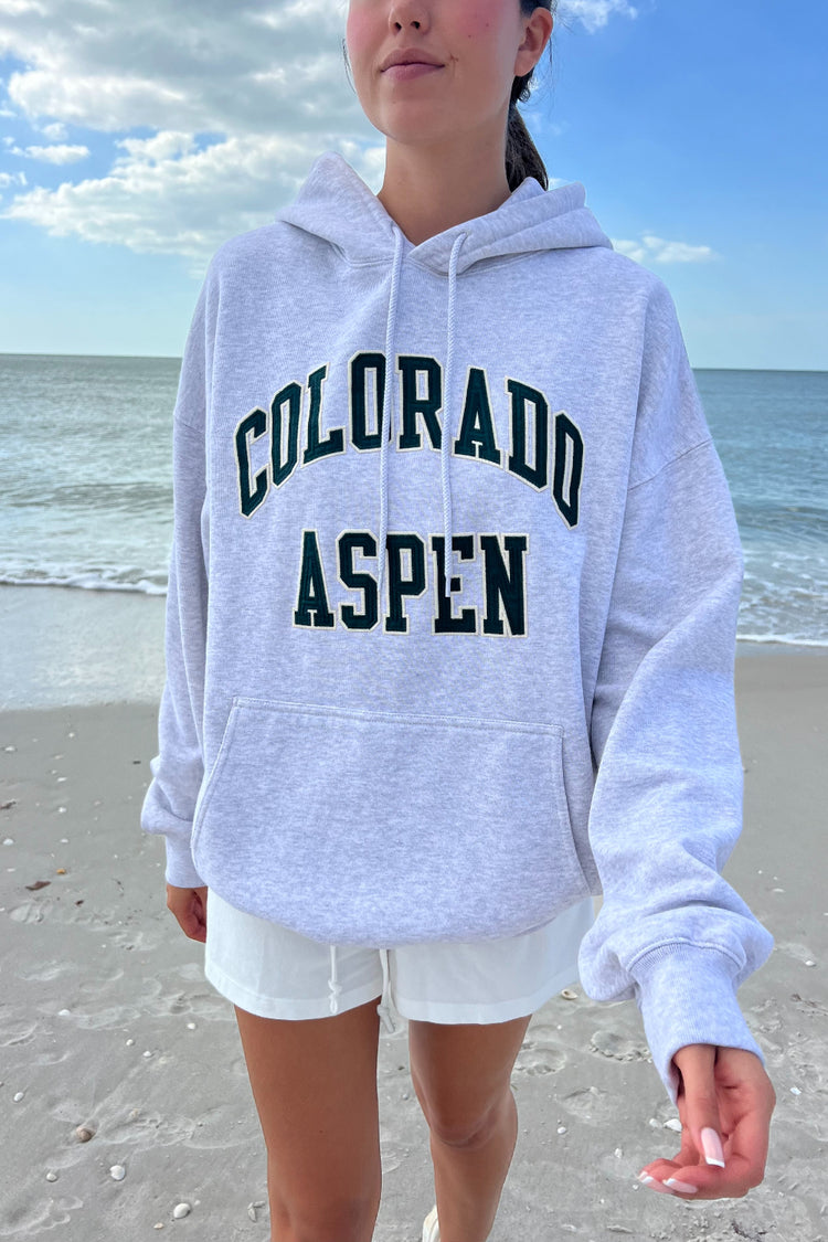 Chicago Colorado Aspen Hoodie | Heather Grey / Oversized Fit