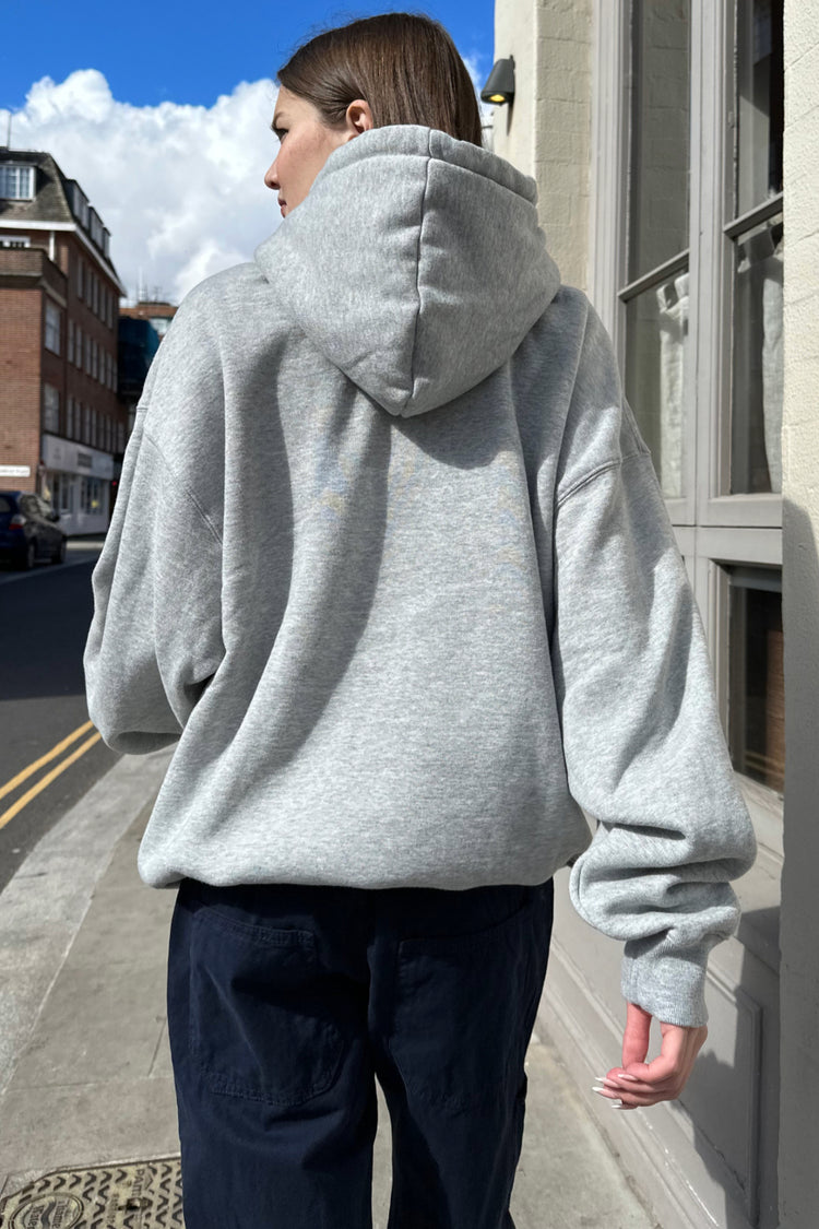 Christy Hoodie | Heather Grey / Oversized Fit