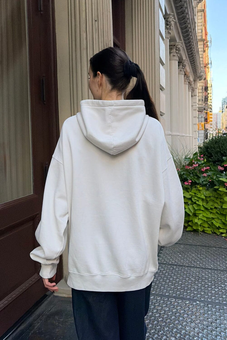 Christy Hoodie | Cement / Oversized Fit