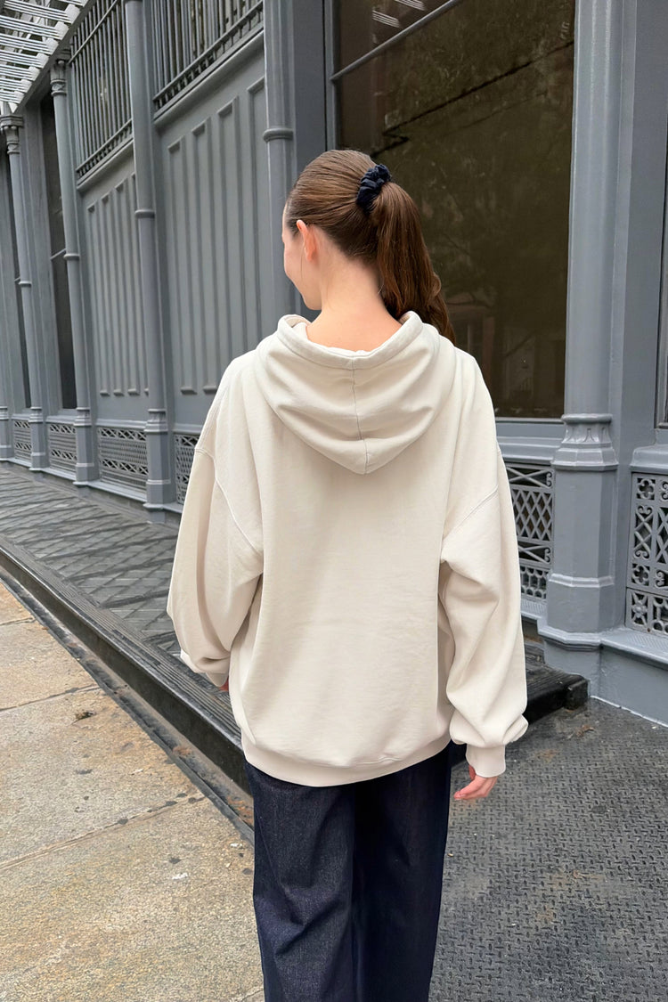 Christy Hoodie | Cement / Oversized Fit