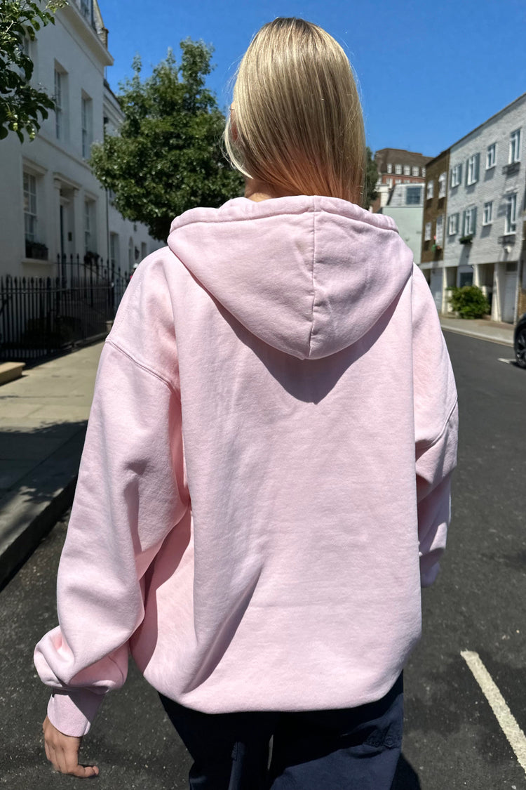 Christy Hoodie | Pastel Pink / Oversized Fit