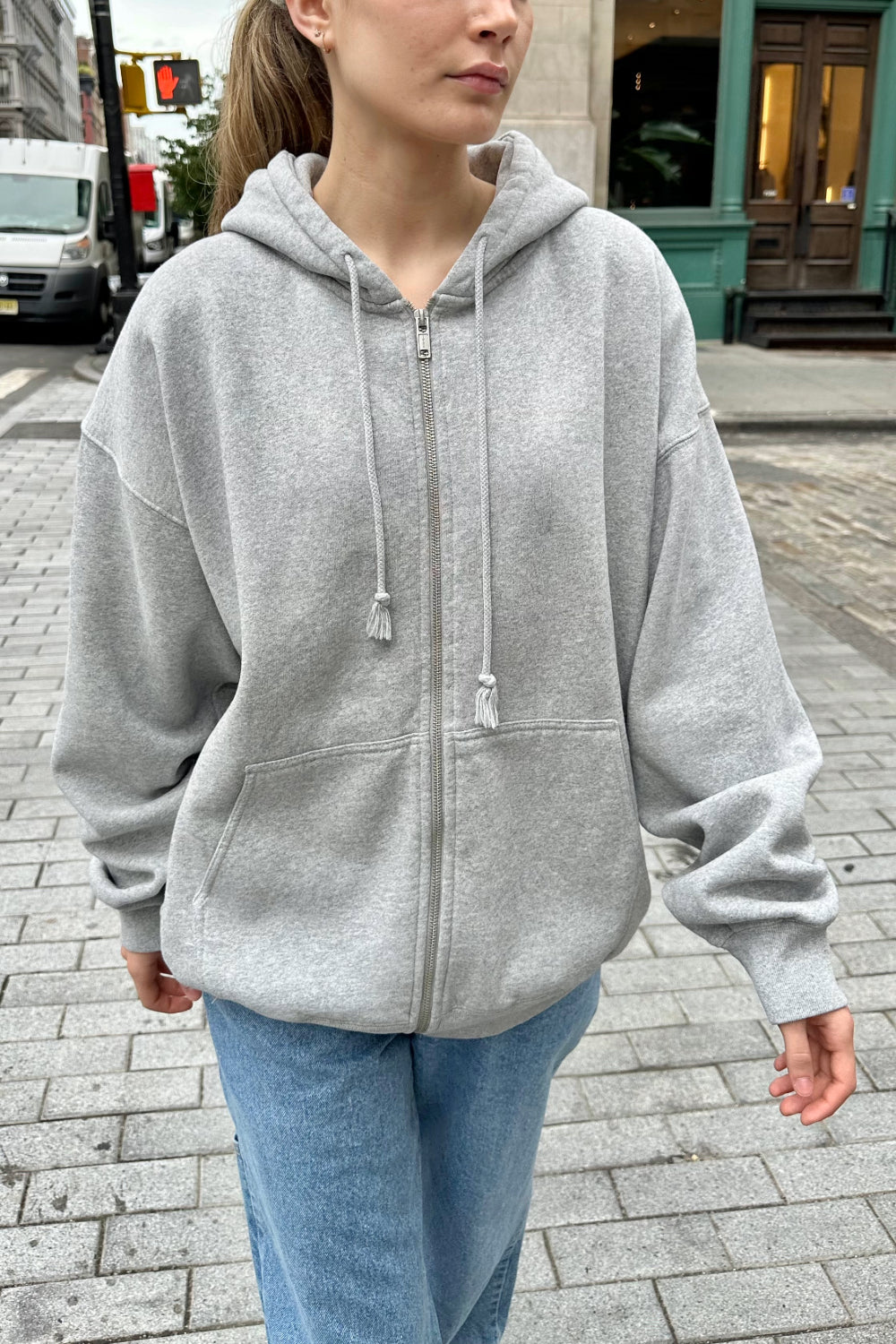 Heather Grey / Oversized Fit