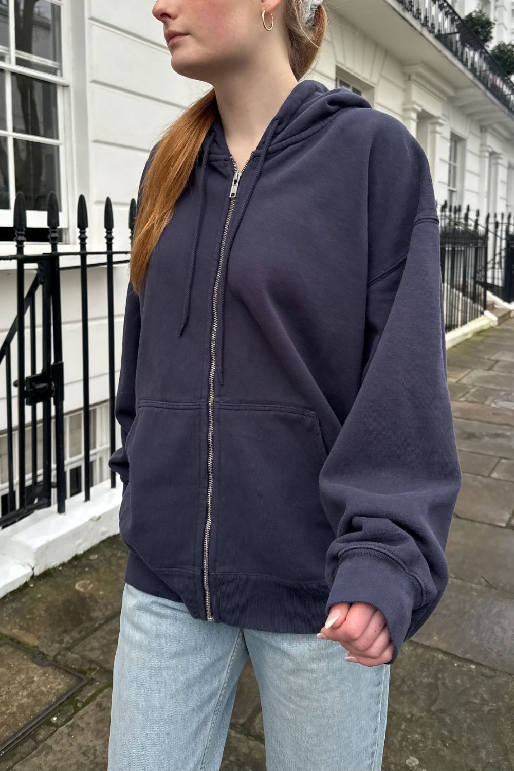 Faded Navy Blue / Oversized Fit