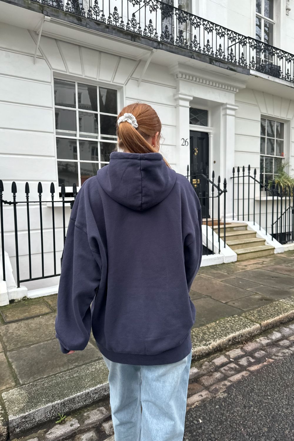 Faded Navy Blue / Oversized Fit