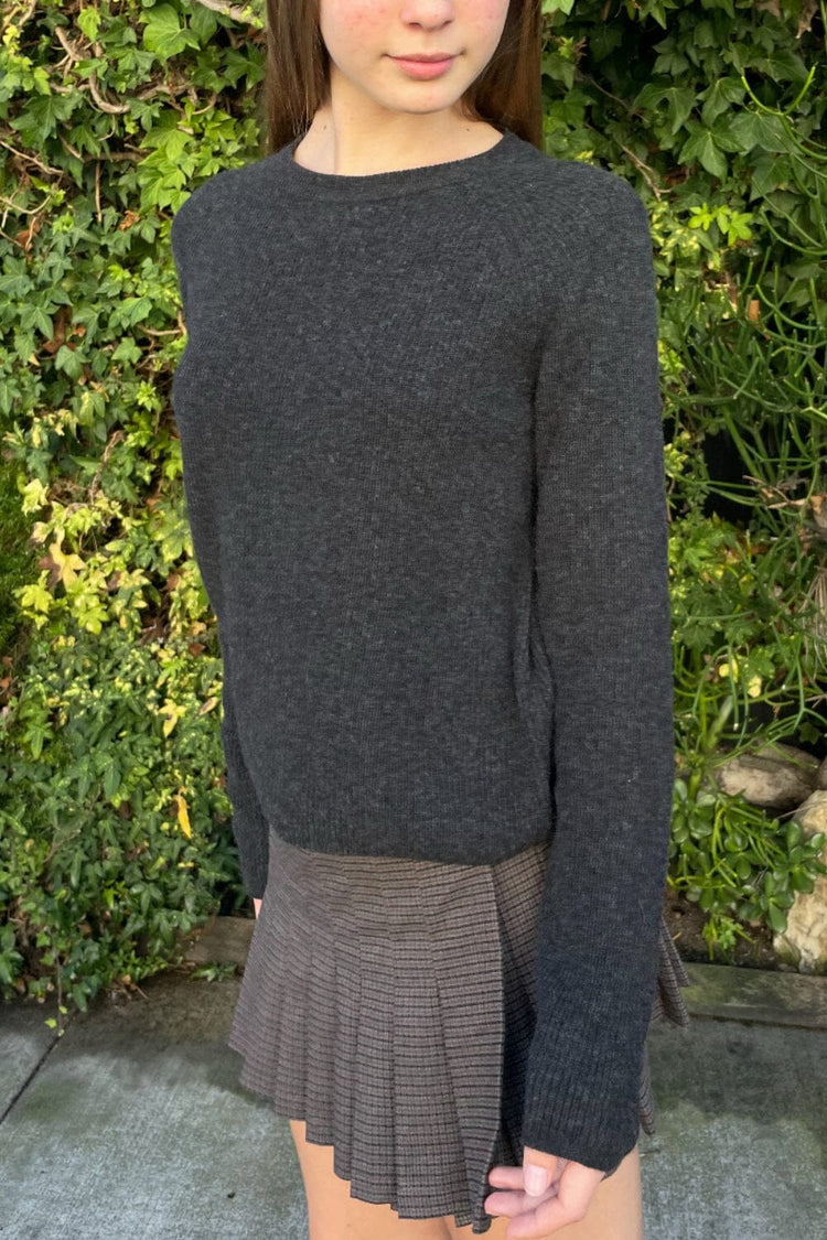 Martha Sweater | Dark Grey / Regular Fit