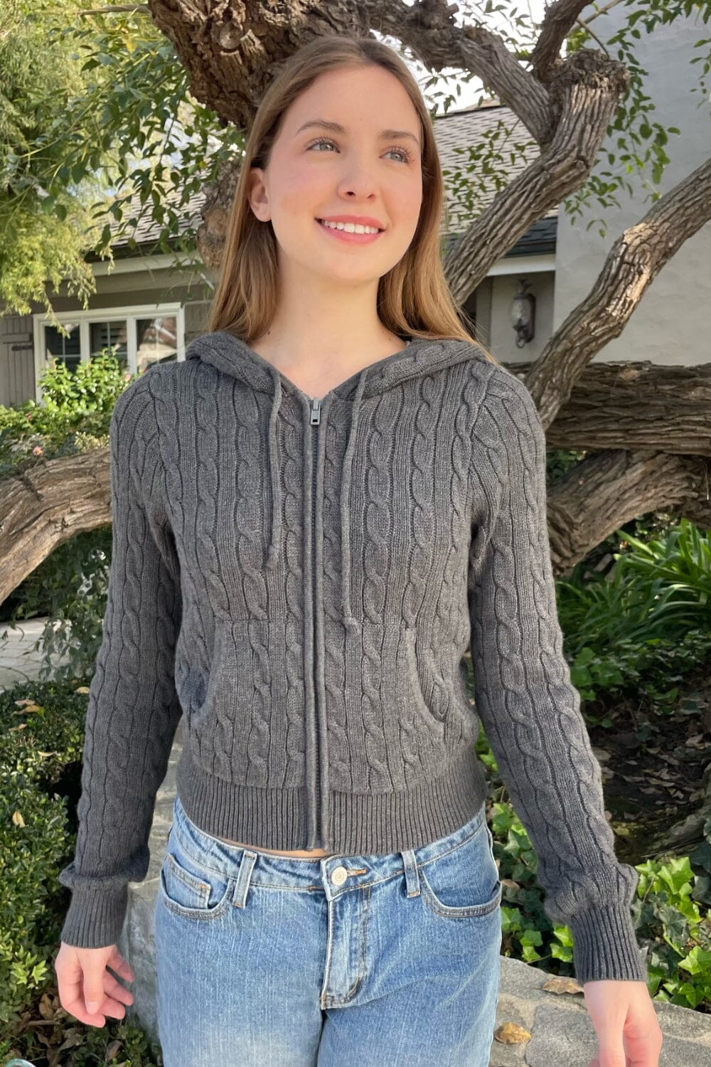 Alana Wool Sweater | Charcoal / XS/S