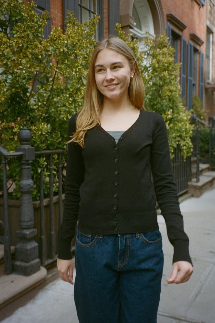 Shannon Cardigan | Black / XS/S