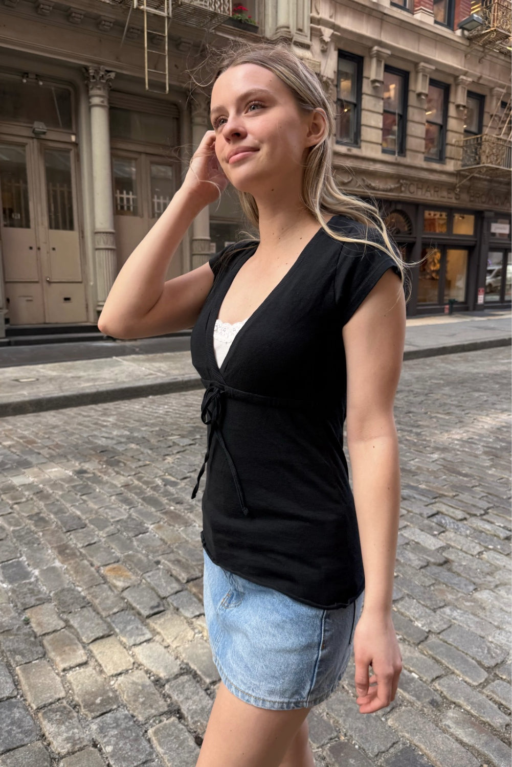 Philippa Tops | Black / XS/S