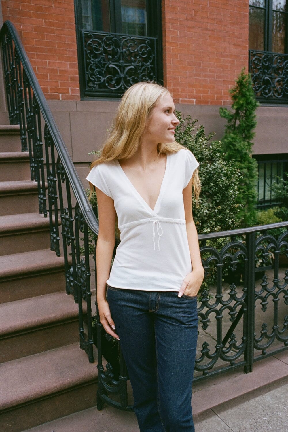 Philippa Tops | White / XS/S