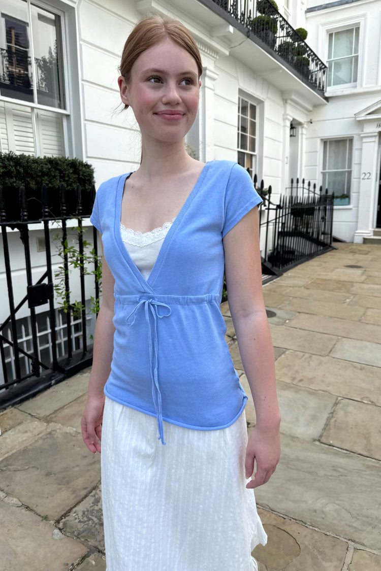 Philippa Tops | Light Blue / XS/S