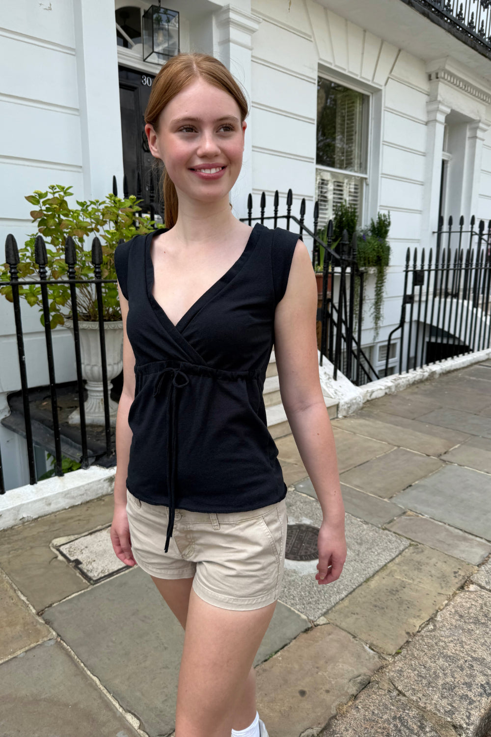Amara Tank | Black / XS/S