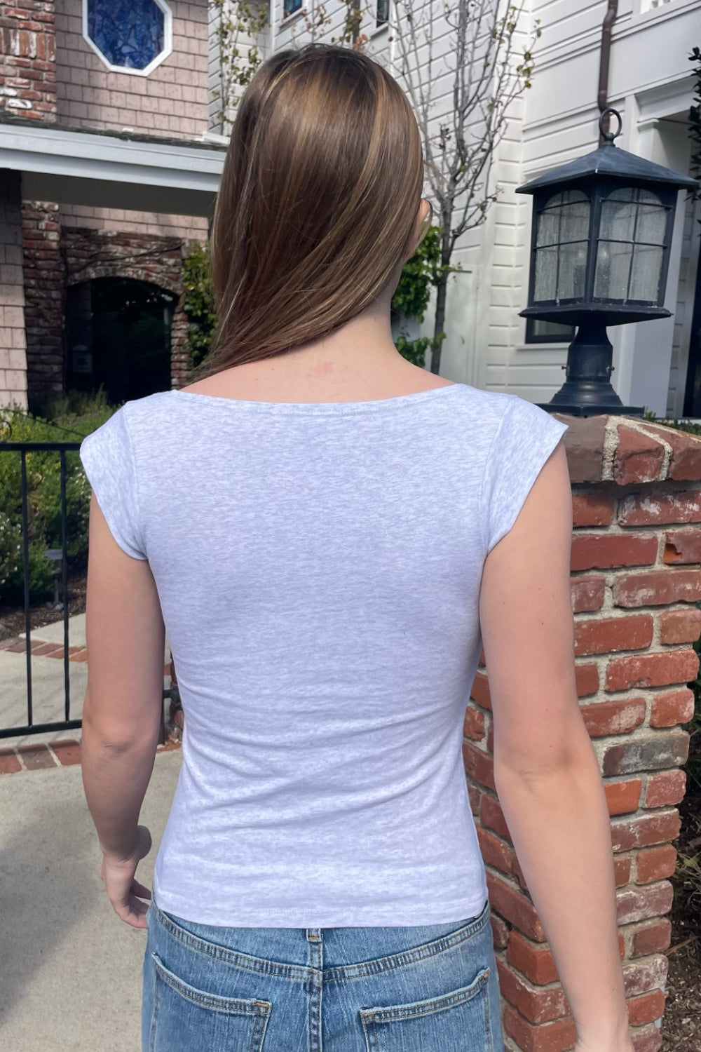 Amara Tank | Light Grey / XS/S