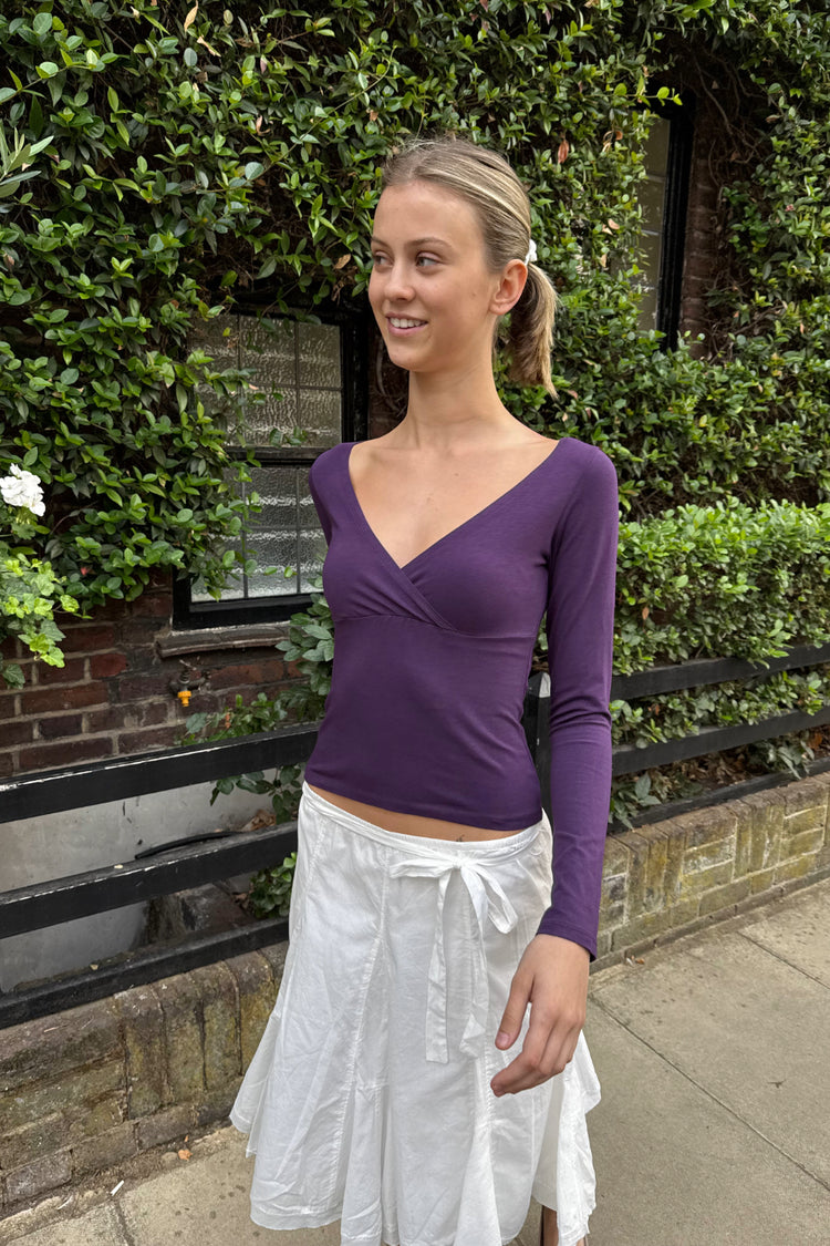Amara Top | Deep Purple / XS/S