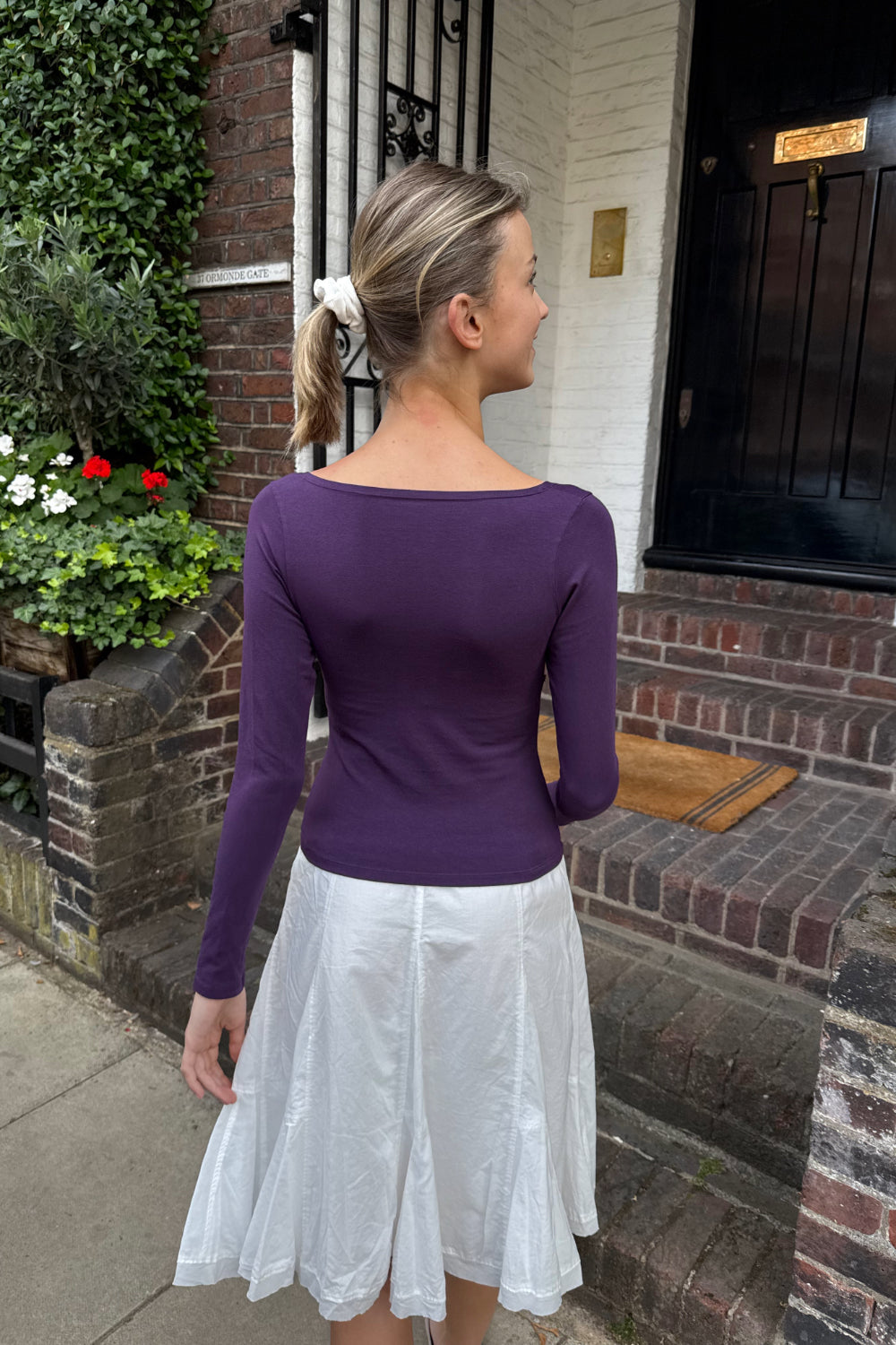 Amara Top | Deep Purple / XS/S