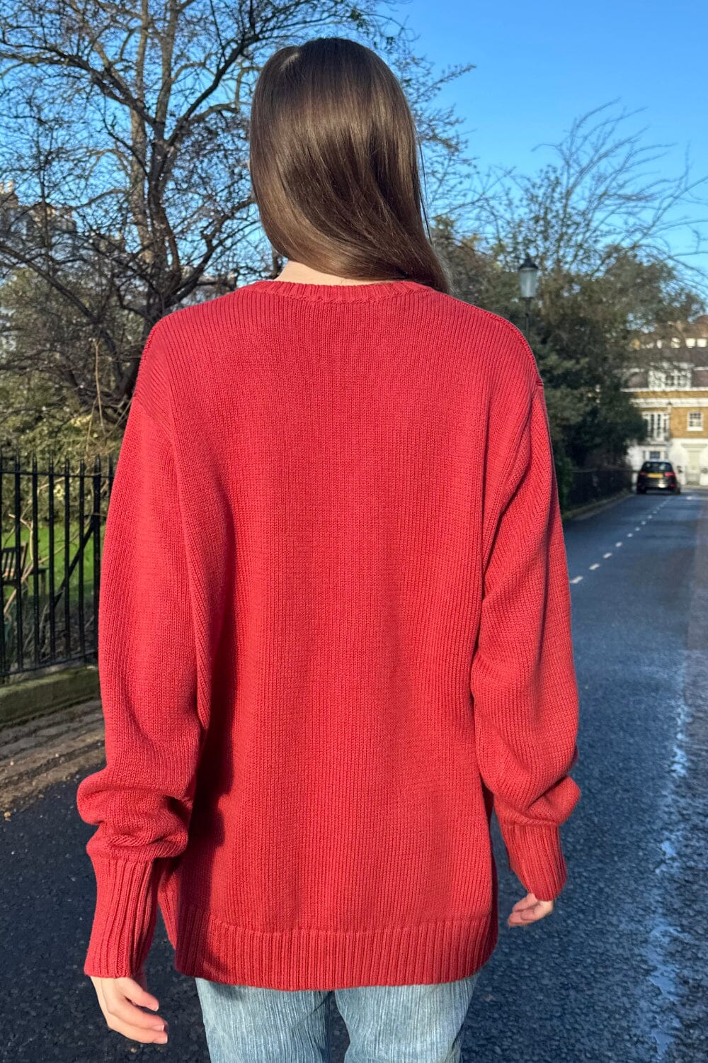 Red / Oversized Fit