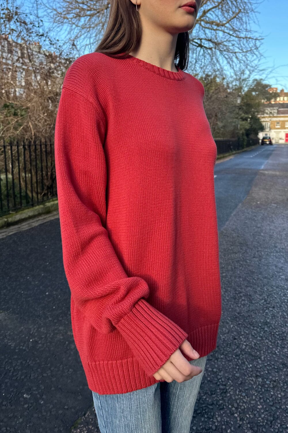 Red / Oversized Fit