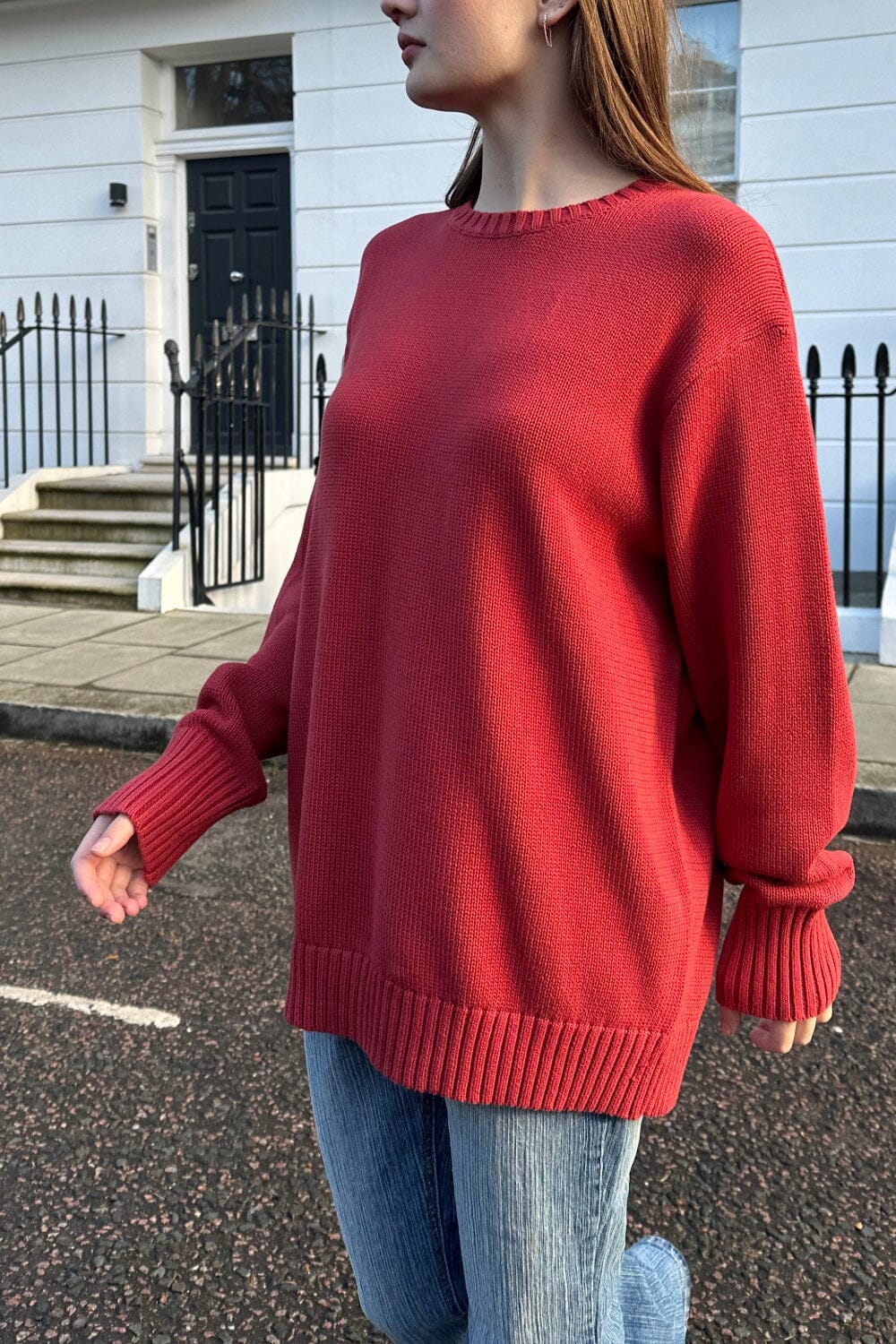 Red / Oversized Fit