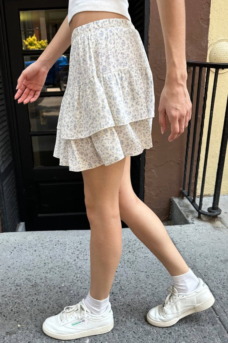 Izzy Mini Skirt | Ivory / XS/S