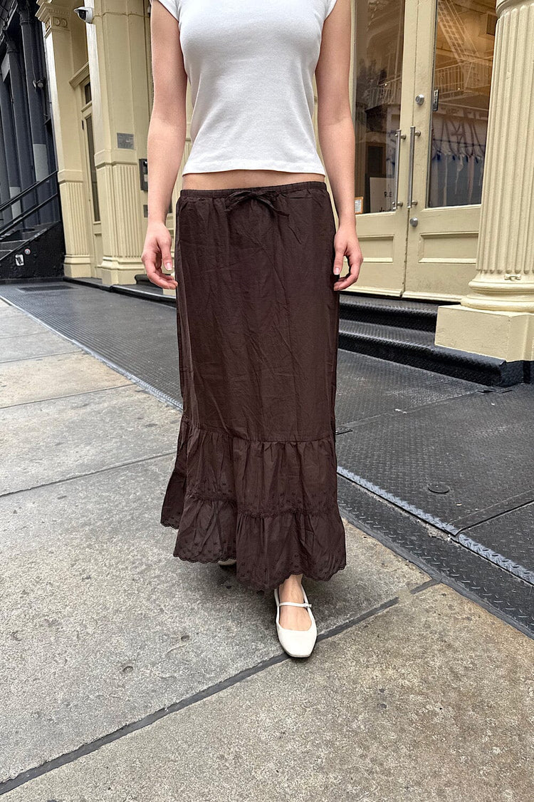 Olive Skirt | Mocha / XS/S