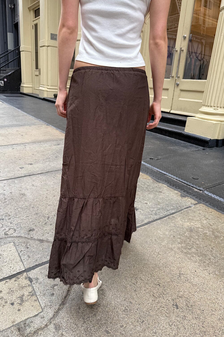 Olive Skirt | Mocha / XS/S