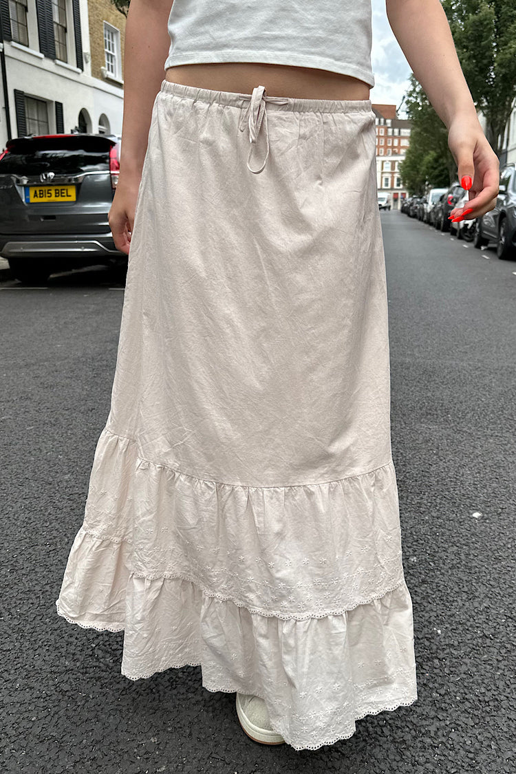 Olive Skirt | Pale Mauve / XS/S