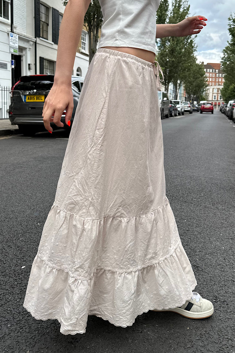 Olive Skirt | Pale Mauve / XS/S