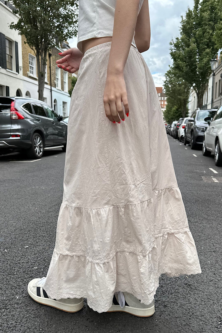 Olive Skirt | Pale Mauve / XS/S