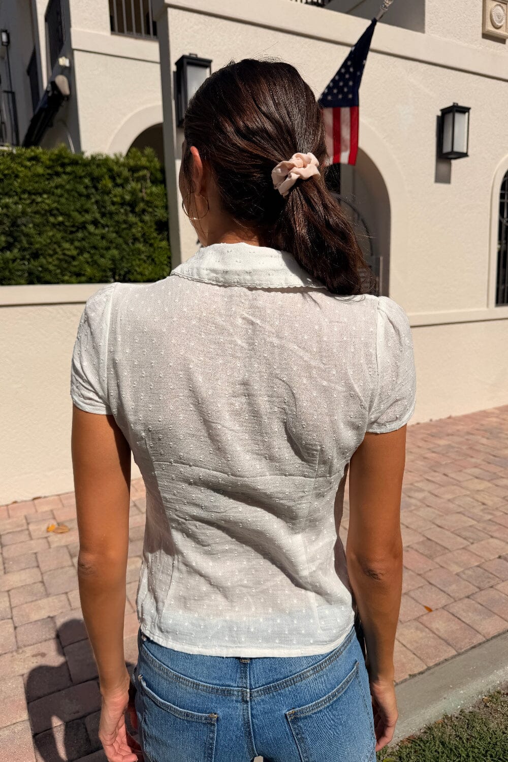 Teagan Top | White / XS/S