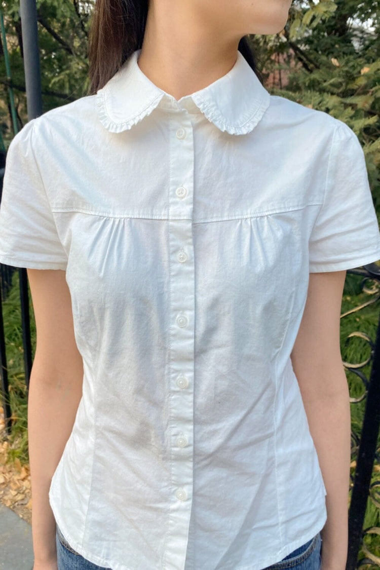 Teagan Top | White / XS/S