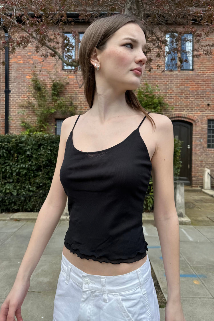 Ava Tank | Black / XS/S