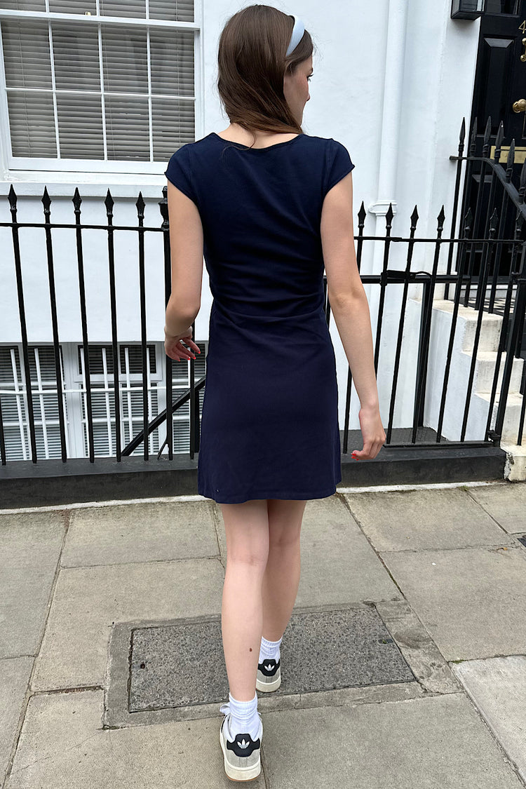 Elana Dress | Blue Navy / S