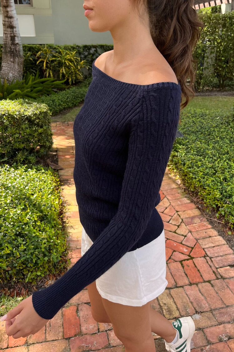 Elissa Sweater | Navy Blue / XS/S