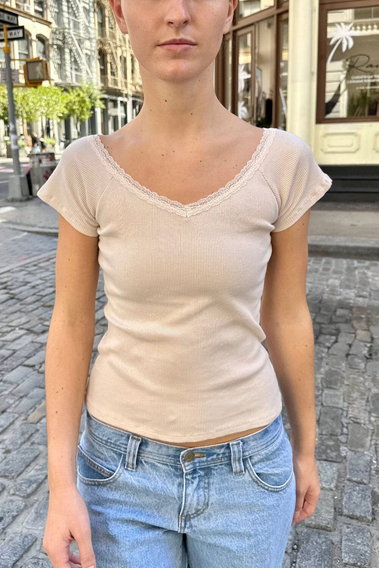 brandy melville yellow top