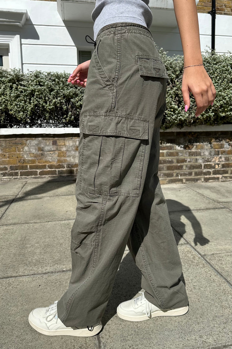 Jemma Cargo Pants | Fern Green / S/M