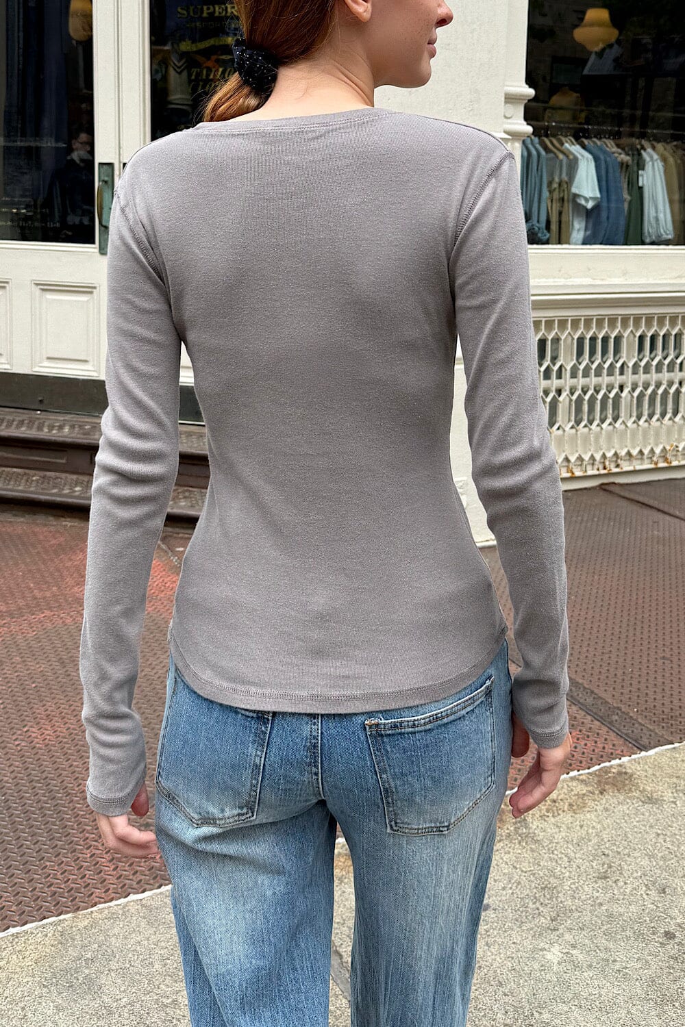 Ainsley Top | Dark Grey / XS/S