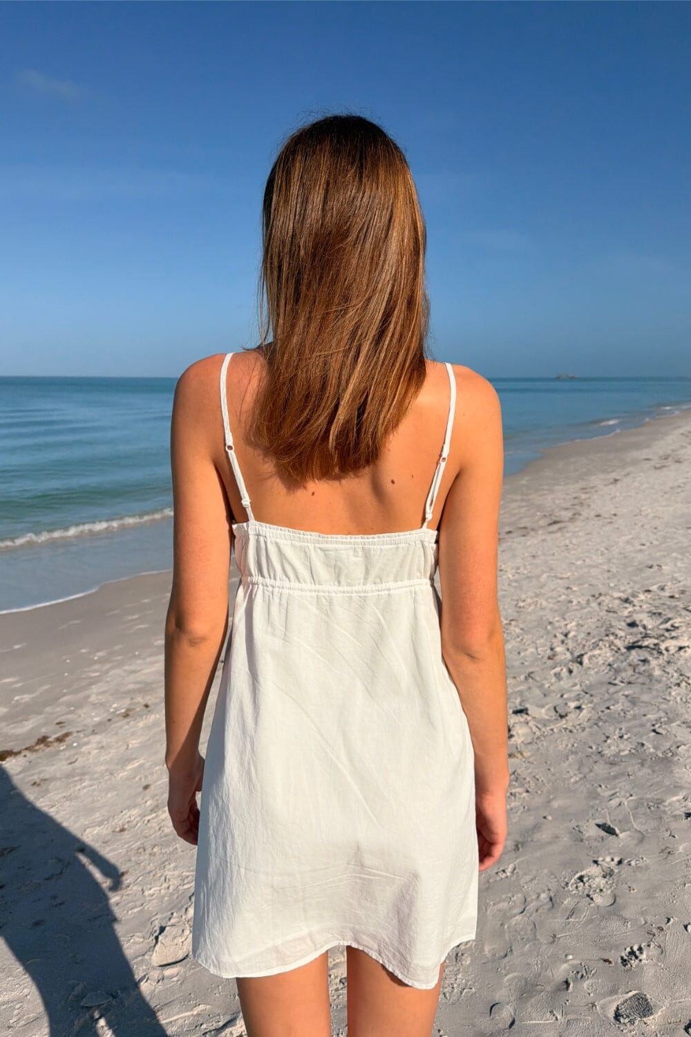 Maeve Dress | White / XS/S