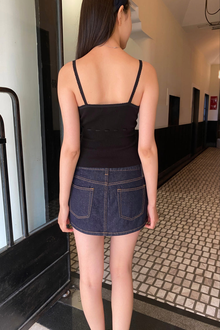 Sandra Top | Black / XS/S