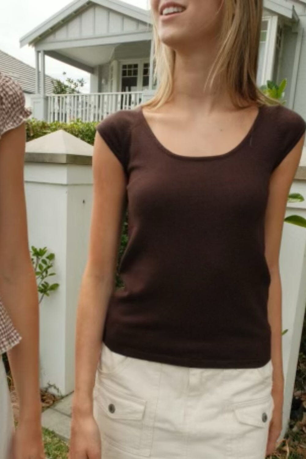Salvia Top | Brown / XS/S