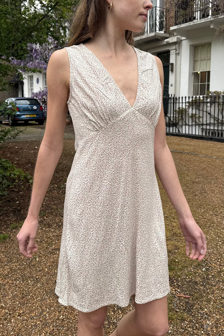 Autumn Floral Dress | Orange Floral / XS/S