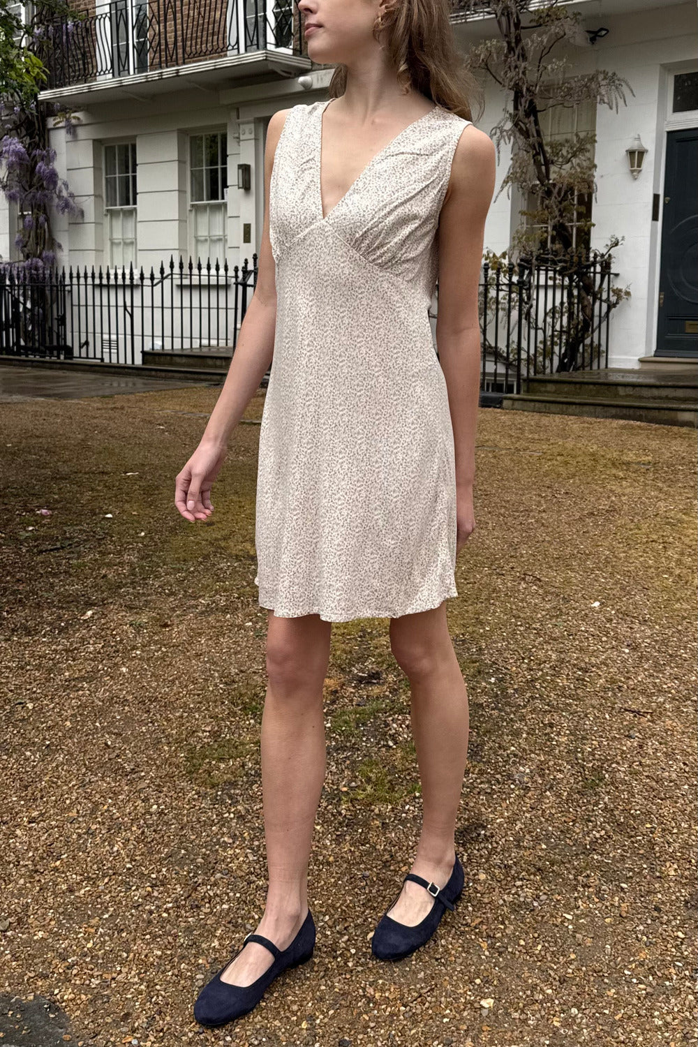 Autumn Floral Dress | Orange Floral / XS/S