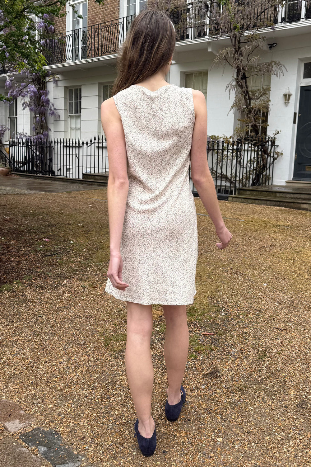 Autumn Floral Dress | Orange Floral / XS/S