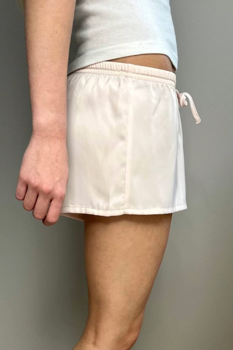 Felicity Pajama Shorts | Pastel Pink / XS/S