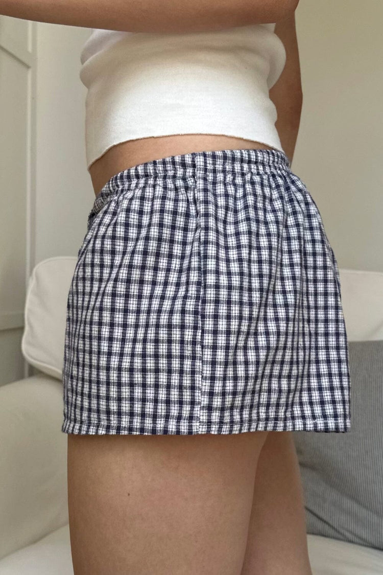 Blue and White Gingham / XS/S