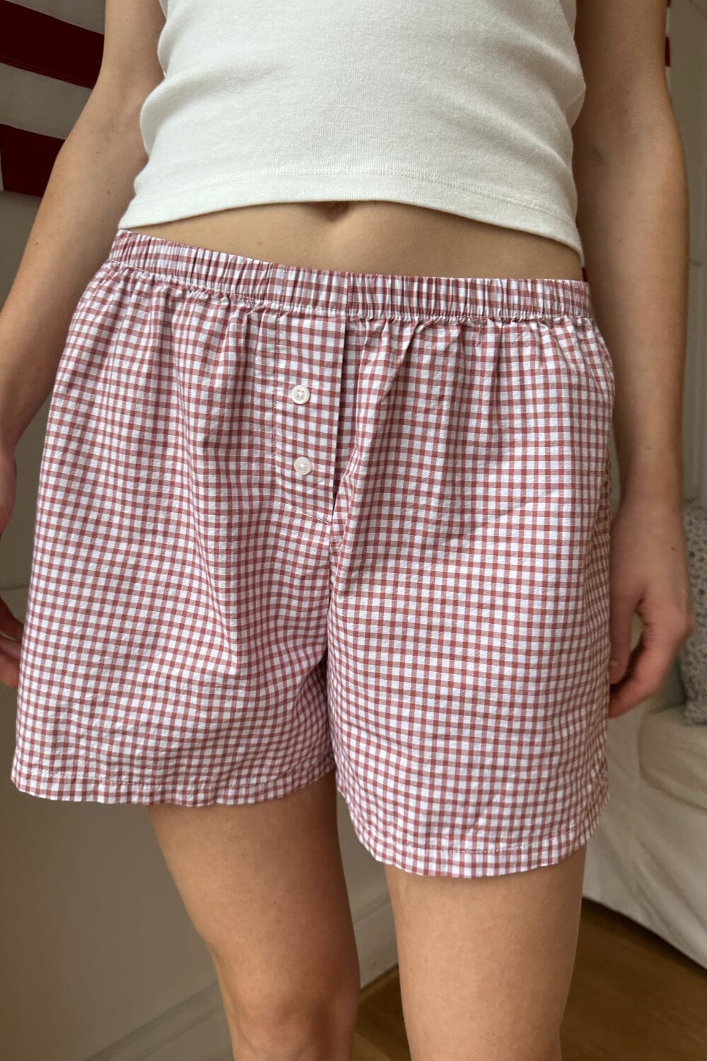 Red Gingham / XS/S