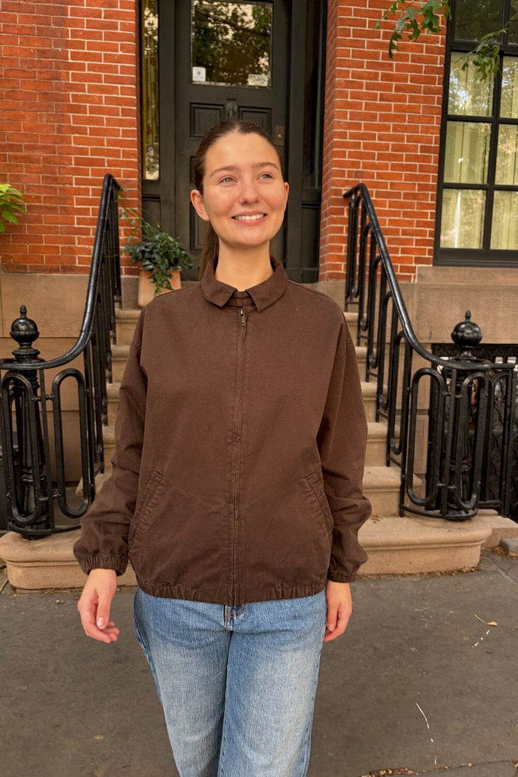 Elaina Jacket | Brown / Oversized Fit
