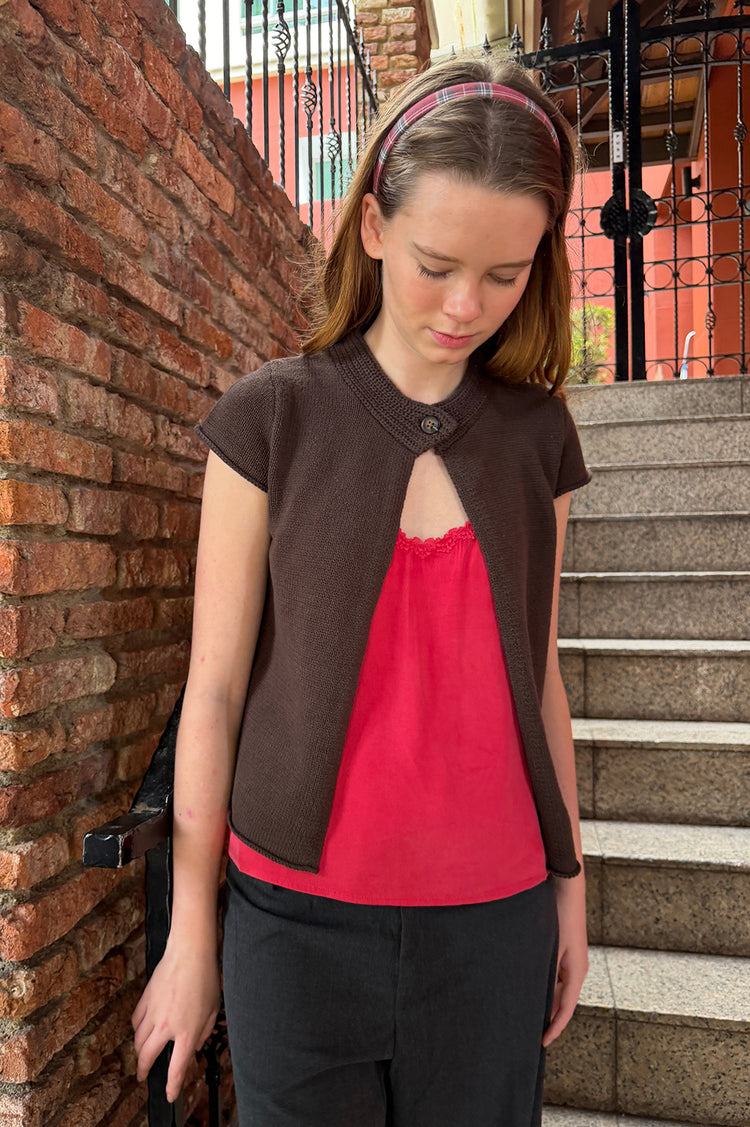 Blair Top | Brown / XS/S
